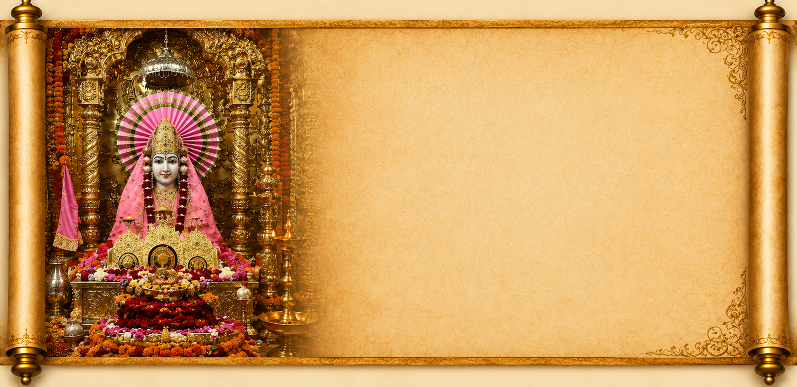 The Sacred Story of Sri Mansa Devi Background