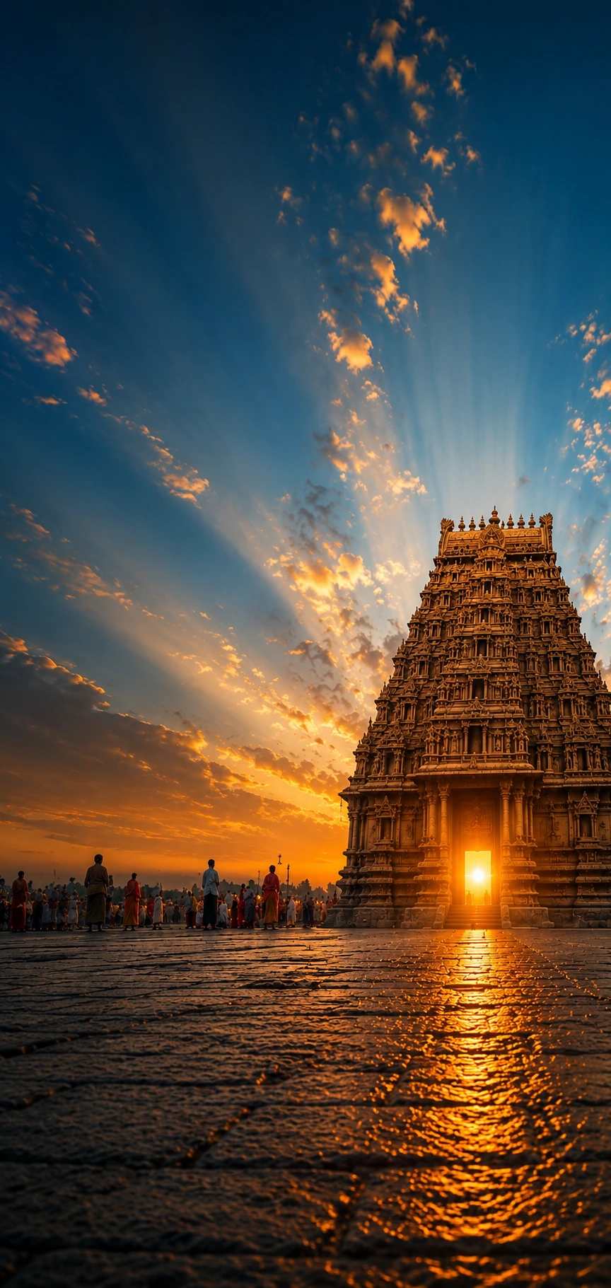 The Four Sacred Gopurams